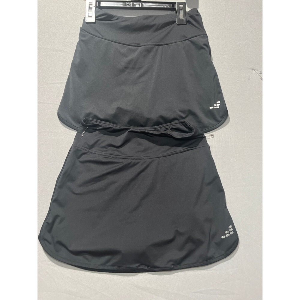 Bundle BCG Girls Black Athletic Skort Med 8-10 Active Skirt w/ Built-in Shorts